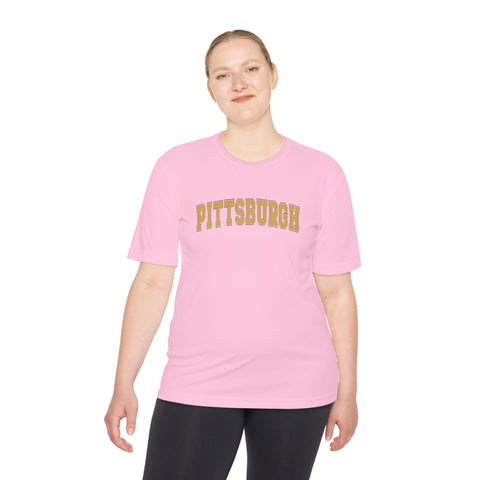 Vintage Classic Pittsburgh - Sport-Tek Unisex Moisture Wicking Tee T-Shirt - YinzerShop