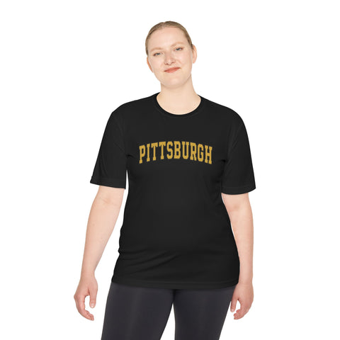 Vintage Classic Pittsburgh - Sport-Tek Unisex Moisture Wicking Tee T-Shirt - YinzerShop