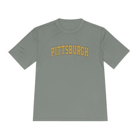 Vintage Classic Pittsburgh - Sport-Tek Unisex Moisture Wicking Tee T-Shirt - YinzerShop