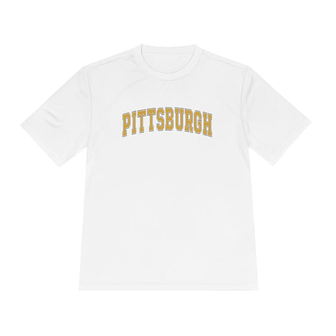 Vintage Classic Pittsburgh - Sport-Tek Unisex Moisture Wicking Tee T-Shirt - YinzerShop