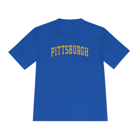 Vintage Classic Pittsburgh - Sport-Tek Unisex Moisture Wicking Tee T-Shirt - YinzerShop