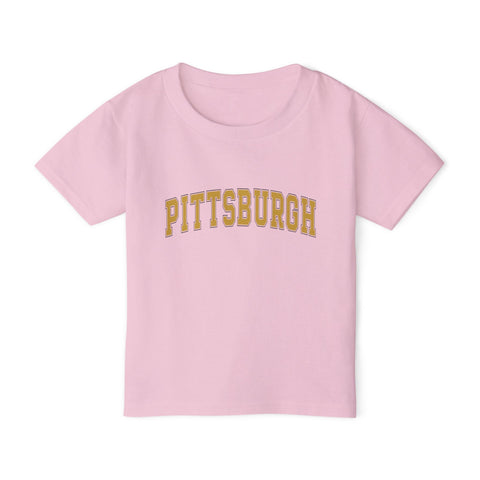 Vintage Classic Pittsburgh - Toddler T-Shirt Kids Apparel - YinzerShop