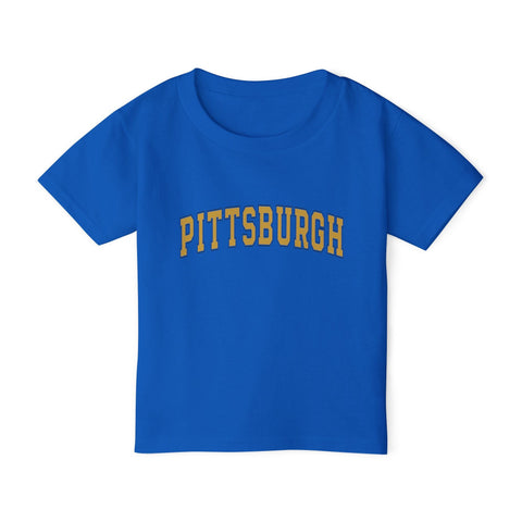 Vintage Classic Pittsburgh - Toddler T-Shirt Kids Apparel - YinzerShop