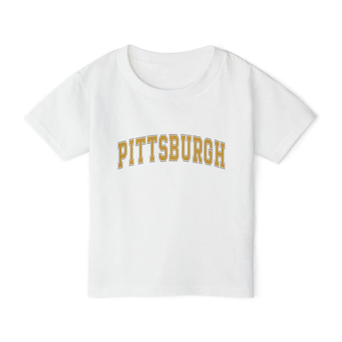 Vintage Classic Pittsburgh - Toddler T-Shirt Kids Apparel - YinzerShop