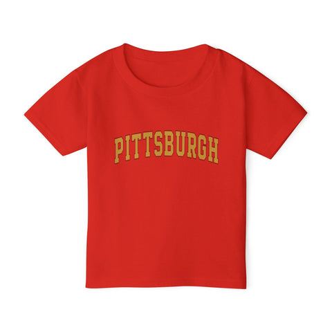 Vintage Classic Pittsburgh - Toddler T-Shirt Kids Apparel - YinzerShop