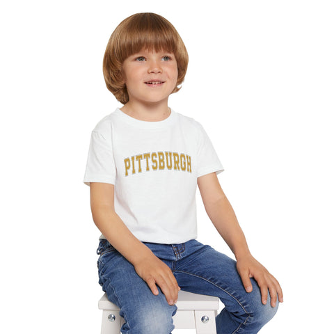 Vintage Classic Pittsburgh - Toddler T-Shirt Kids Apparel - YinzerShop