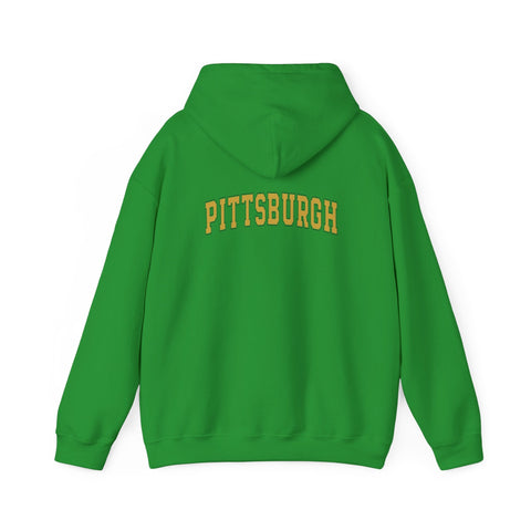 Vintage Classic Pittsburgh - Unisex Heavy Blend™ Hooded Sweatshirt Hoodie - YinzerShop