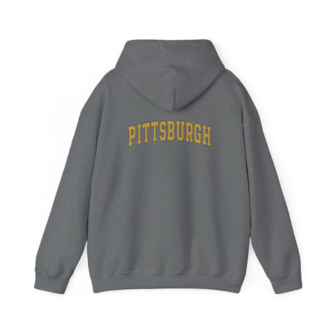 Vintage Classic Pittsburgh - Unisex Heavy Blend™ Hooded Sweatshirt Hoodie - YinzerShop