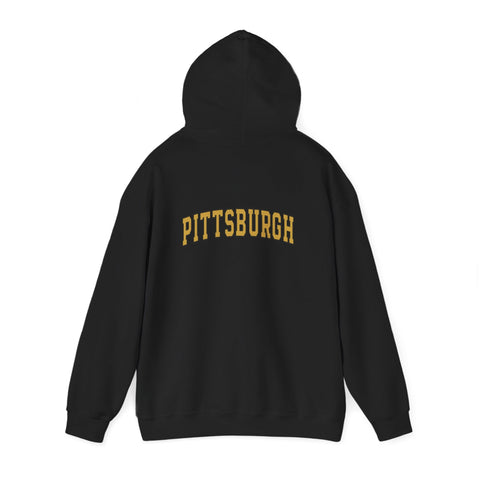 Vintage Classic Pittsburgh - Unisex Heavy Blend™ Hooded Sweatshirt Hoodie - YinzerShop