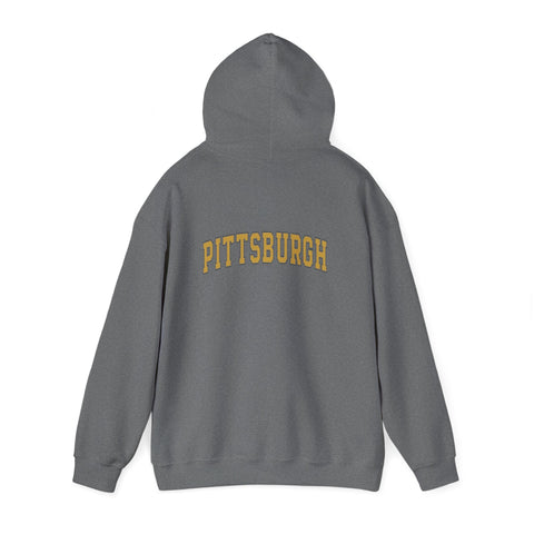 Vintage Classic Pittsburgh - Unisex Heavy Blend™ Hooded Sweatshirt Hoodie - YinzerShop