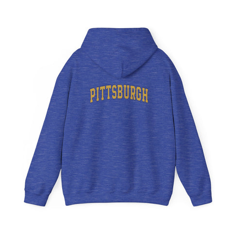 Vintage Classic Pittsburgh - Unisex Heavy Blend™ Hooded Sweatshirt Hoodie - YinzerShop