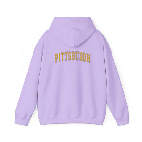 Vintage Classic Pittsburgh - Unisex Heavy Blend™ Hooded Sweatshirt Hoodie - YinzerShop