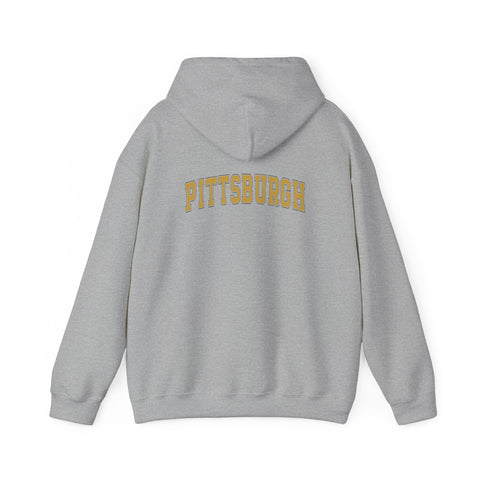 Vintage Classic Pittsburgh - Unisex Heavy Blend™ Hooded Sweatshirt Hoodie - YinzerShop