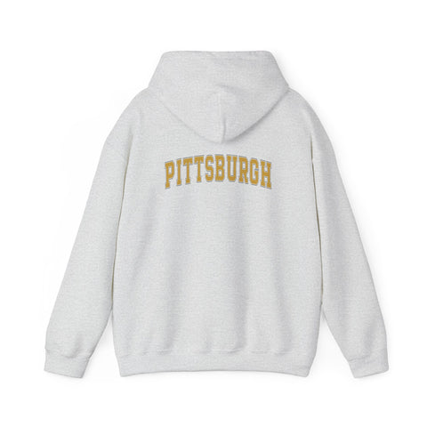 Vintage Classic Pittsburgh - Unisex Heavy Blend™ Hooded Sweatshirt Hoodie - YinzerShop