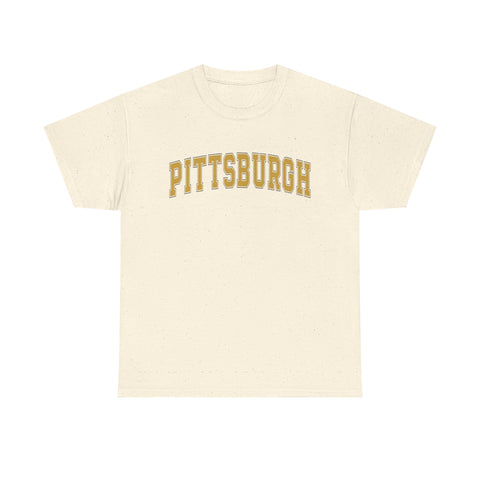 Vintage Classic Pittsburgh - Unisex Heavy Cotton Tee T-Shirt - YinzerShop