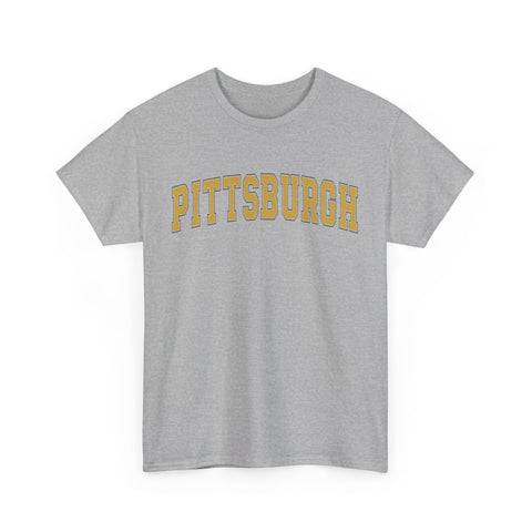 Vintage Classic Pittsburgh - Unisex Heavy Cotton Tee T-Shirt - YinzerShop