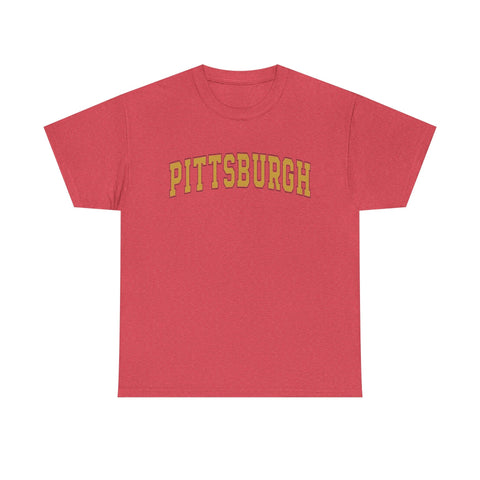 Vintage Classic Pittsburgh - Unisex Heavy Cotton Tee T-Shirt - YinzerShop