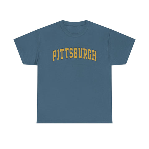 Vintage Classic Pittsburgh - Unisex Heavy Cotton Tee T-Shirt - YinzerShop