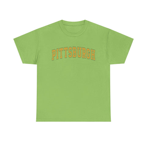 Vintage Classic Pittsburgh - Unisex Heavy Cotton Tee T-Shirt - YinzerShop