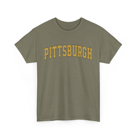 Vintage Classic Pittsburgh - Unisex Heavy Cotton Tee T-Shirt - YinzerShop