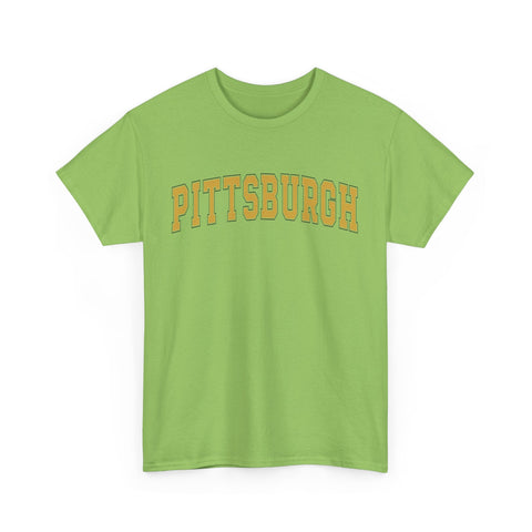 Vintage Classic Pittsburgh - Unisex Heavy Cotton Tee T-Shirt - YinzerShop