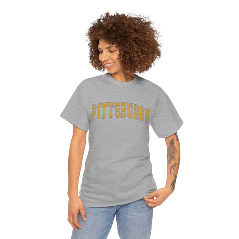 Vintage Classic Pittsburgh - Unisex Heavy Cotton Tee T-Shirt - YinzerShop