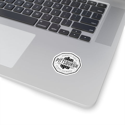 Vintage Kiss-Cut Stickers – Pittsburgh Vintage Stamp Vinyl Decals with Glossy Finish Paper Products - YinzerShop