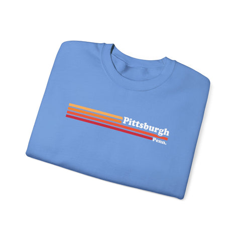 Vintage Pittsburgh 1980s - Heavy Blend™ Crewneck Sweatshirt Sweatshirt - YinzerShop