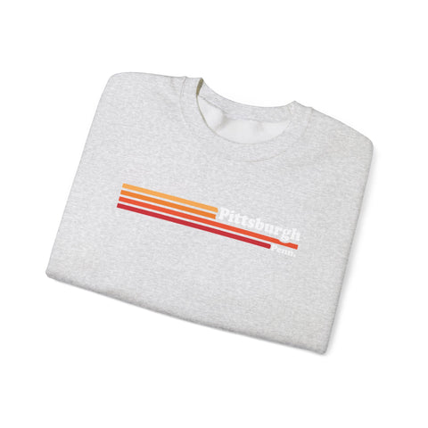 Vintage Pittsburgh 1980s - Heavy Blend™ Crewneck Sweatshirt Sweatshirt - YinzerShop