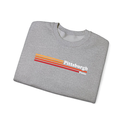 Vintage Pittsburgh 1980s - Heavy Blend™ Crewneck Sweatshirt Sweatshirt - YinzerShop