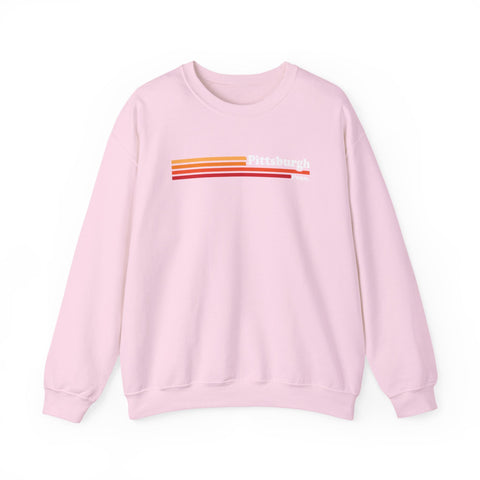 Vintage Pittsburgh 1980s - Heavy Blend™ Crewneck Sweatshirt Sweatshirt - YinzerShop
