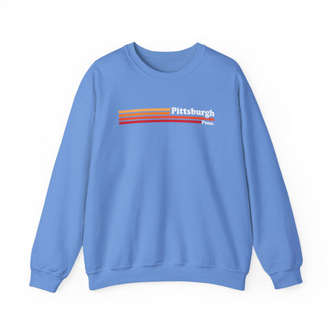 Vintage Pittsburgh 1980s - Heavy Blend™ Crewneck Sweatshirt Sweatshirt - YinzerShop