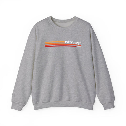 Vintage Pittsburgh 1980s - Heavy Blend™ Crewneck Sweatshirt Sweatshirt - YinzerShop