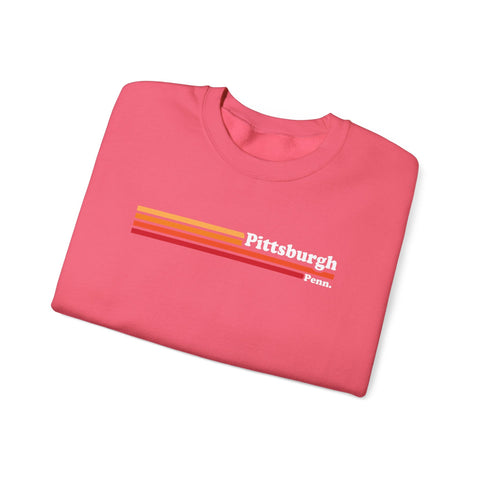 Vintage Pittsburgh 1980s - Heavy Blend™ Crewneck Sweatshirt Sweatshirt - YinzerShop