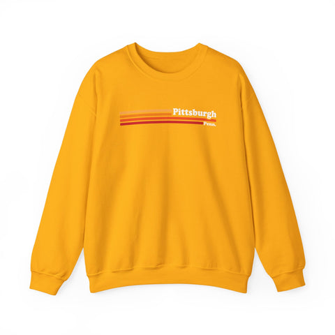 Vintage Pittsburgh 1980s - Heavy Blend™ Crewneck Sweatshirt Sweatshirt - YinzerShop