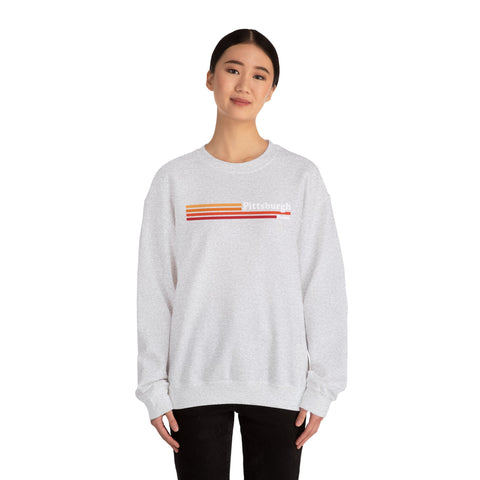 Vintage Pittsburgh 1980s - Heavy Blend™ Crewneck Sweatshirt Sweatshirt - YinzerShop