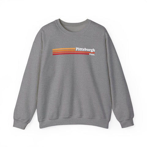 Vintage Pittsburgh 1980s - Heavy Blend™ Crewneck Sweatshirt Sweatshirt - YinzerShop