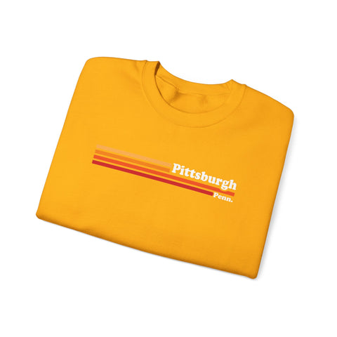 Vintage Pittsburgh 1980s - Heavy Blend™ Crewneck Sweatshirt Sweatshirt - YinzerShop