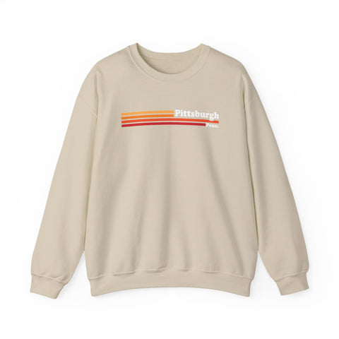 Vintage Pittsburgh 1980s - Heavy Blend™ Crewneck Sweatshirt Sweatshirt - YinzerShop