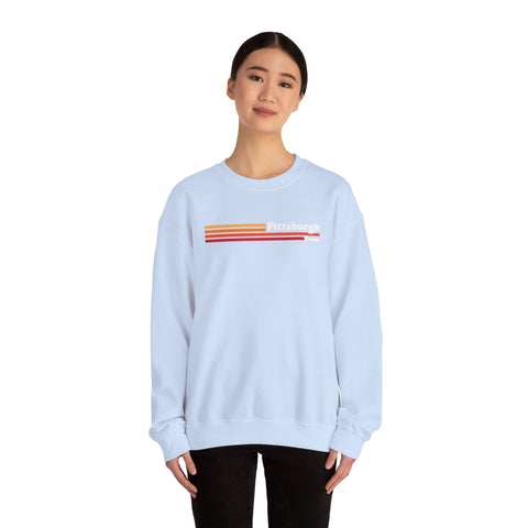 Vintage Pittsburgh 1980s - Heavy Blend™ Crewneck Sweatshirt Sweatshirt - YinzerShop