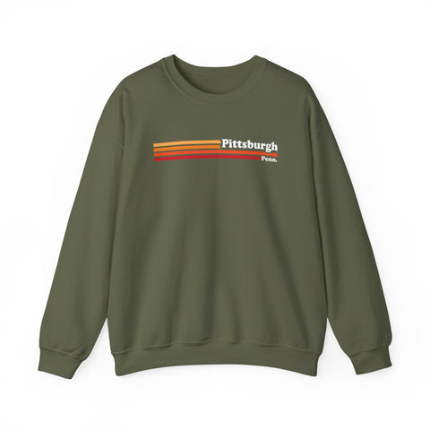 Vintage Pittsburgh 1980s - Heavy Blend™ Crewneck Sweatshirt Sweatshirt - YinzerShop