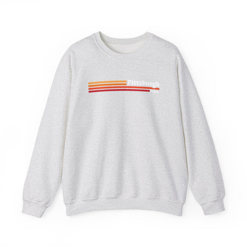 Vintage Pittsburgh 1980s - Heavy Blend™ Crewneck Sweatshirt Sweatshirt - YinzerShop