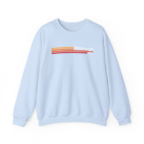 Vintage Pittsburgh 1980s - Heavy Blend™ Crewneck Sweatshirt Sweatshirt - YinzerShop