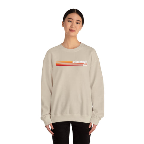 Vintage Pittsburgh 1980s - Heavy Blend™ Crewneck Sweatshirt Sweatshirt - YinzerShop