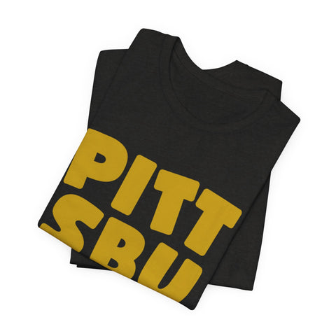 Vintage Pittsburgh Bold - Unisex Jersey Short Sleeve Tee T-Shirt - YinzerShop