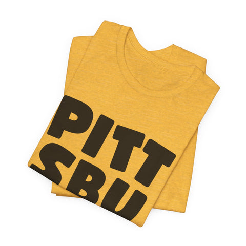 Vintage Pittsburgh Bold - Unisex Jersey Short Sleeve Tee T-Shirt - YinzerShop