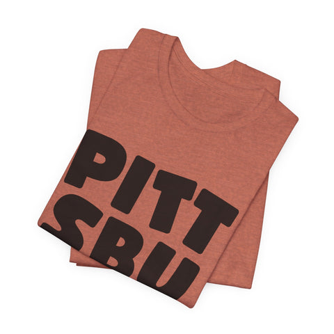 Vintage Pittsburgh Bold - Unisex Jersey Short Sleeve Tee T-Shirt - YinzerShop