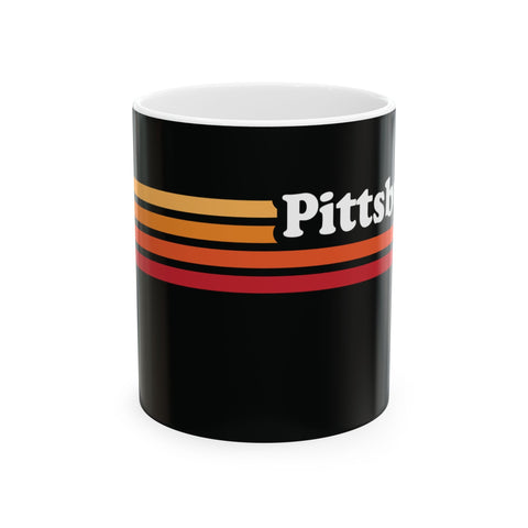 Vintage Pittsburgh Coffee Mugs - Retro Ceramic 11oz & 15oz Dishwasher Safe Cups Mug - YinzerShop
