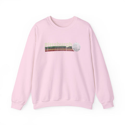 Vintage Pittsburgh Golf - Heavy Blend™ Crewneck Sweatshirt Sweatshirt - YinzerShop