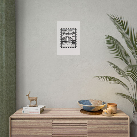 Vintage Pittsburgh Poster – Rolled Art Print on Archival Fine Art Paper Poster - YinzerShop